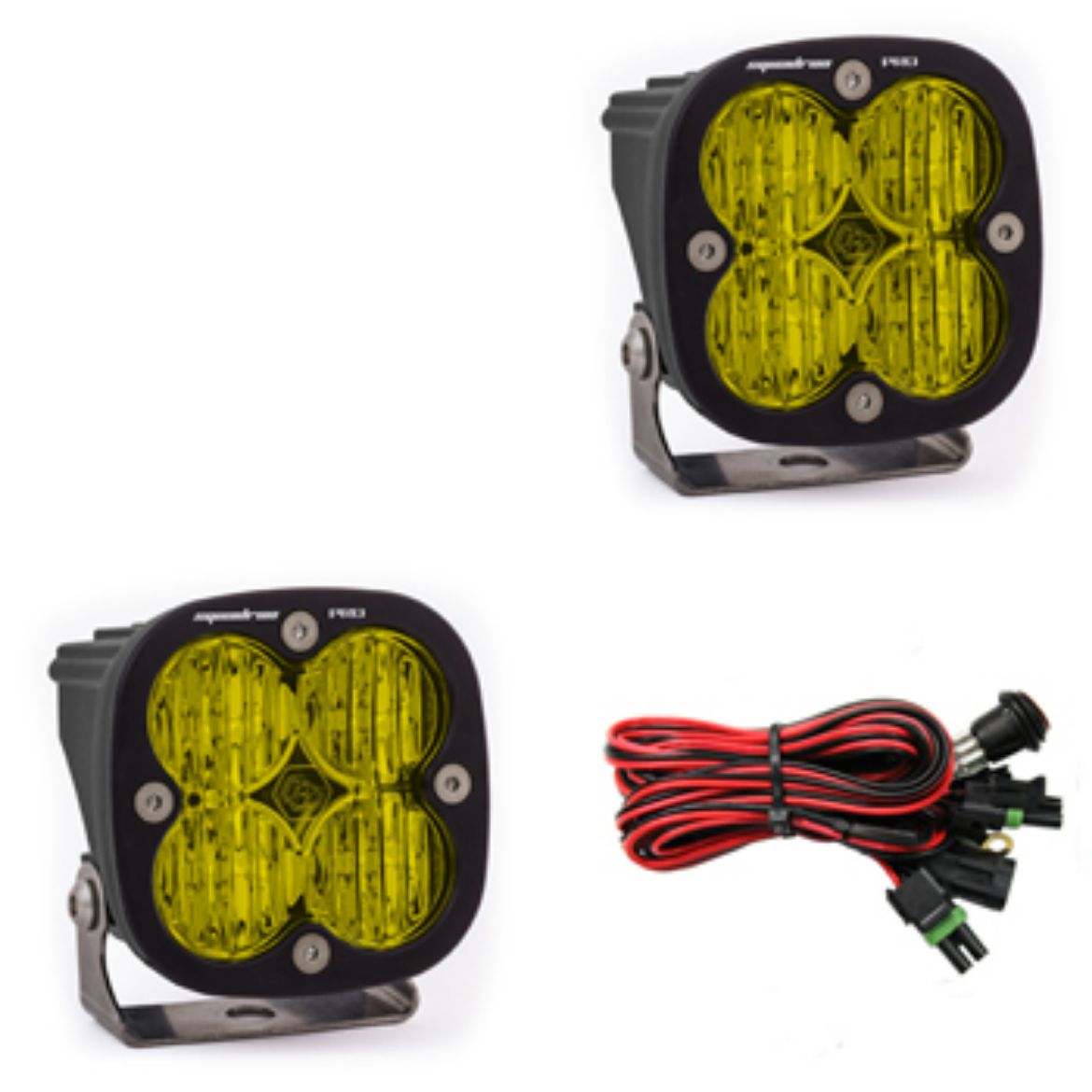 Picture of LED Light Pods Amber Lens Pair Squadron Pro Series Baja Designs
