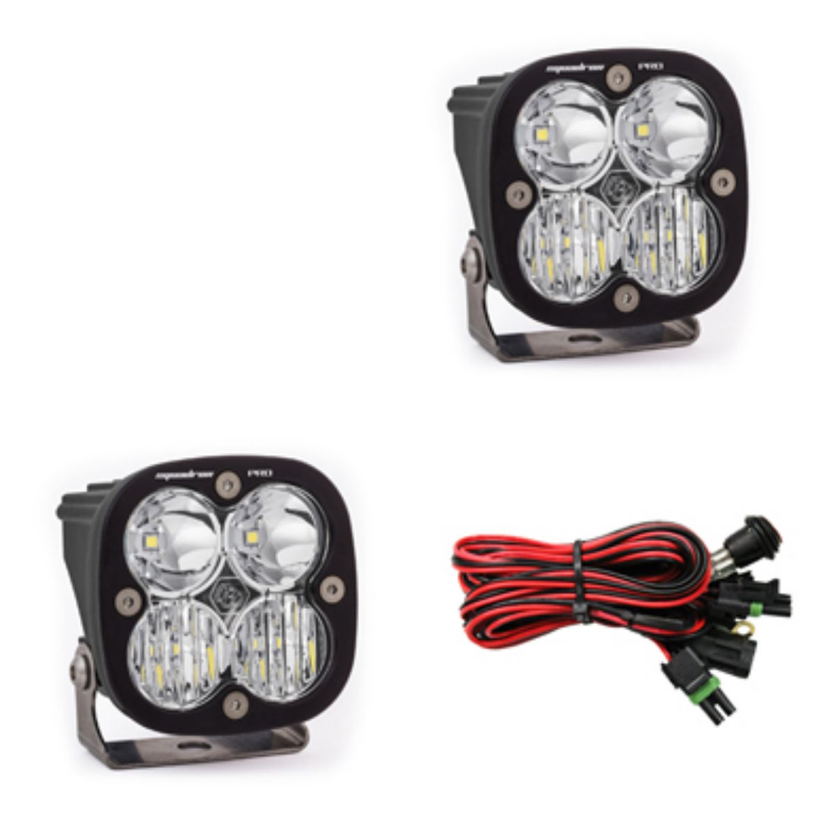 Picture of LED Light Pods Driving Combo Pattern Pair Squadron Pro Series Baja Designs