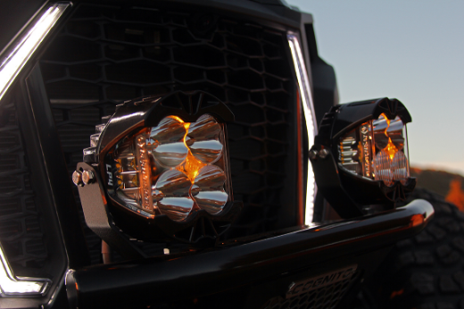Picture of LP4 Pro LED Driving/Combo Amber Lens Pair Baja Designs