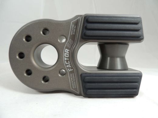 Picture of FlatLink XXL Winch Shackle Mount Assembly Anodized Gray Factor 55