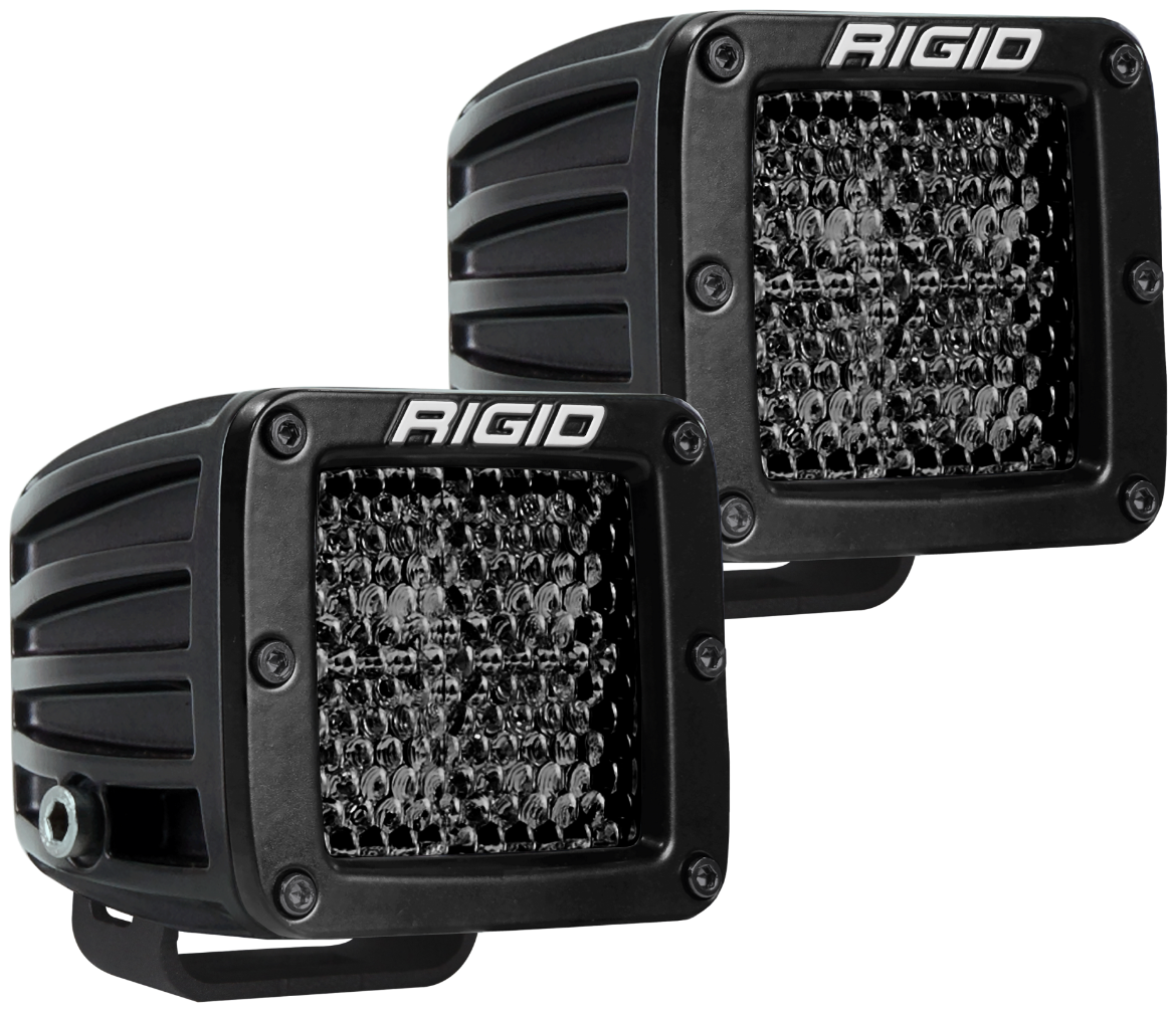 Picture of Spot Diffused Midnight Surface Mount Pair D-Series Pro RIGID Industries