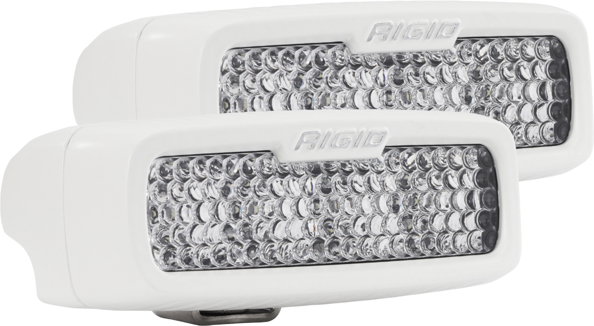 Picture of Flood Diffused White Surface Mount Pair SR-Q Pro RIGID Industries