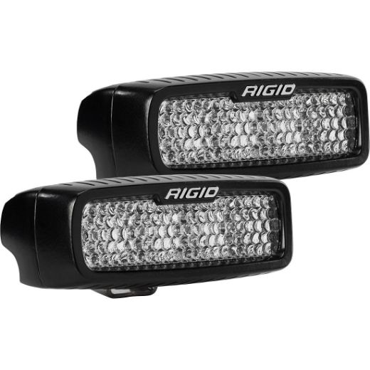 Picture of Flood Diffused Black Surface Mount Pair SR-Q Pro RIGID Industries
