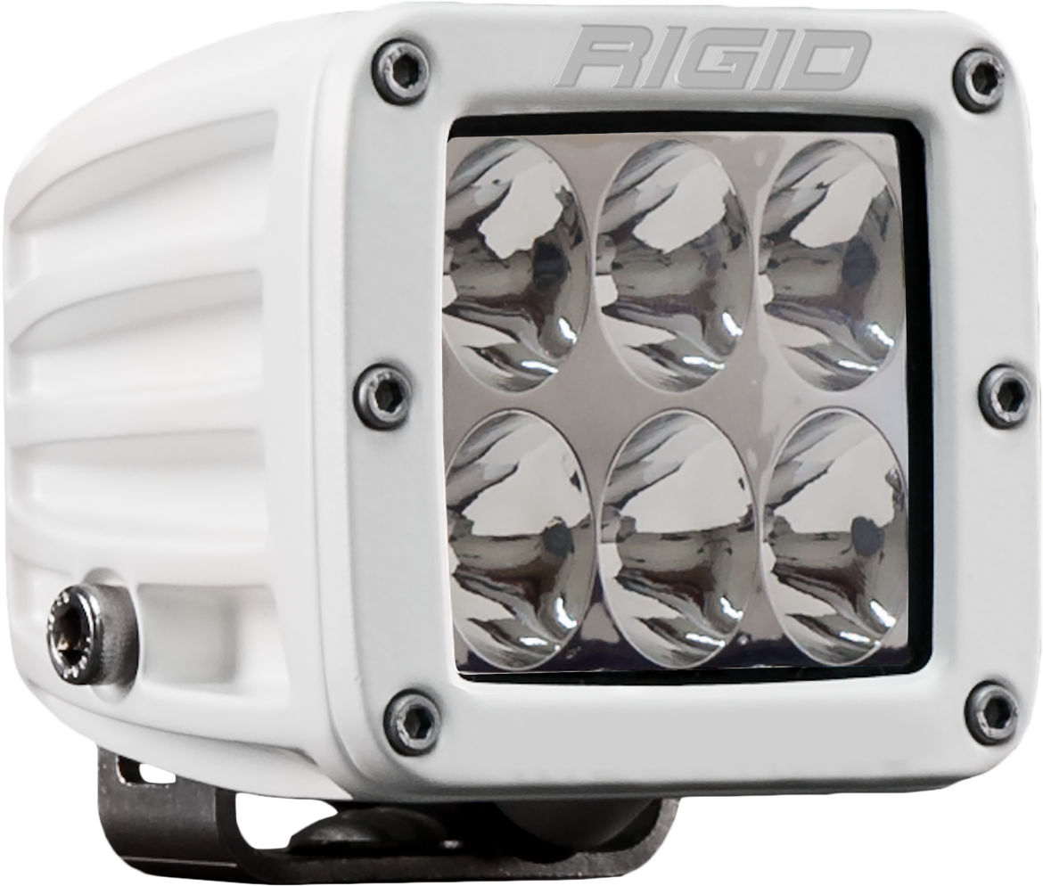 Picture of Hybrid Driving Surface Mount White Housing D-Series Pro RIGID Industries