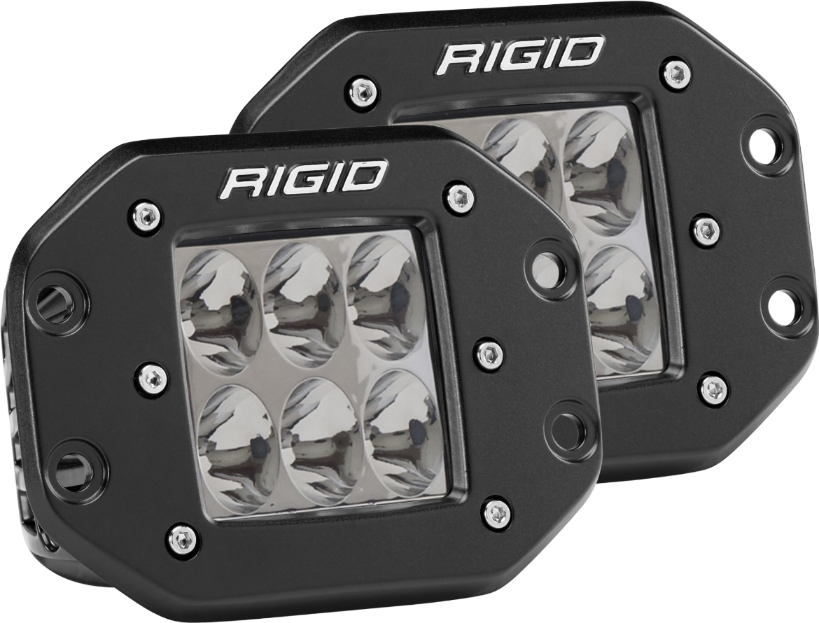 Picture of Driving Flush Mount Pair D-Series Pro RIGID Industries