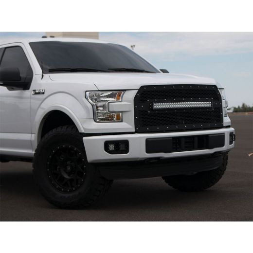 Picture of 15-16 Ford F-150 Dual Fog Mount D-Series Pro RIGID Industries