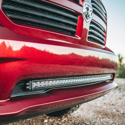 Picture of 2013-2018 Dodge RAM 1500 Bumper Mount Fits RIGID 40 Inch SR-Series Light Bar