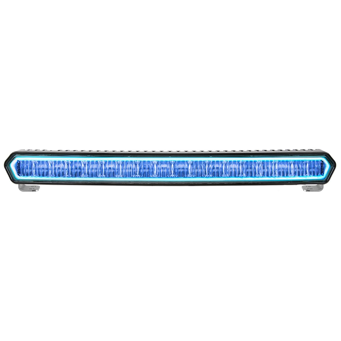 Picture of 20 Inch LED Light Bar Black W/Blue Halo Off Road SR-L Series Rigid Industries
