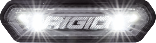 Picture of 28 Inch LED Light Bar Rear Facing 27 Mode 5 Color Surface Mount Chase Series RIGID