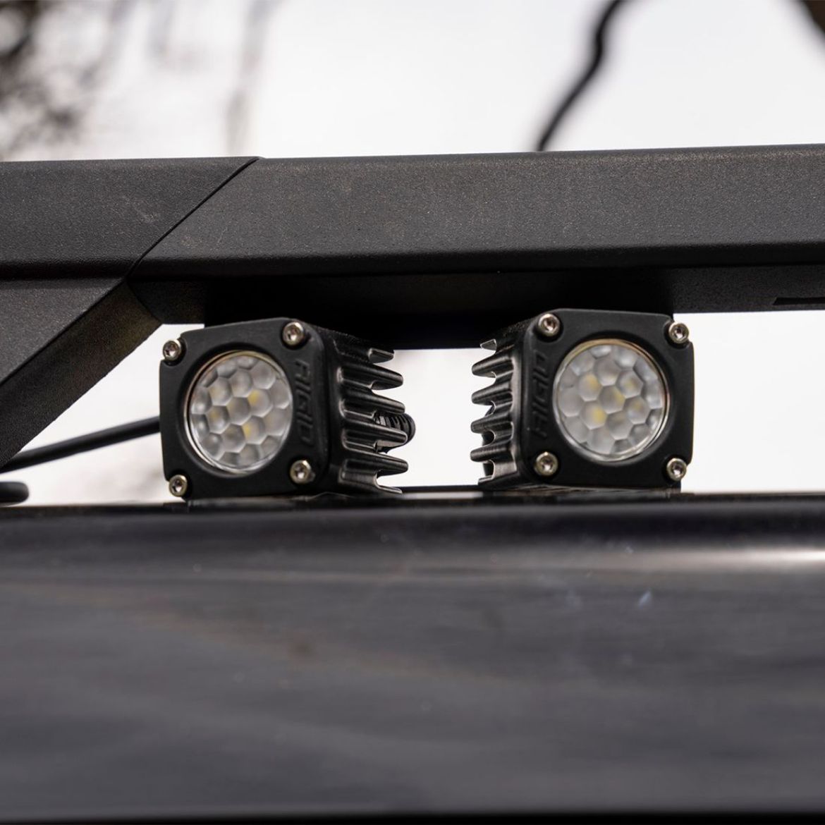 Picture of 2021-Present Ford Bronco Sport Overland Roof Rack Ignite Pod Light Mount Kit RIGID Industries