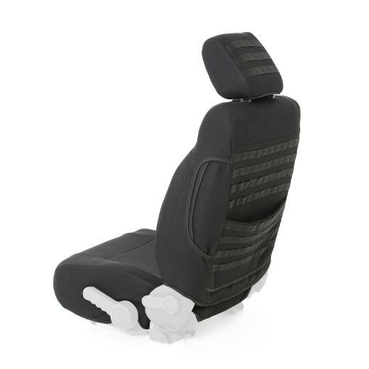 Picture of GEAR Seat Covers 07-12 Wrangler JK 2/4 DR Front Custom Fit Black Smittybilt