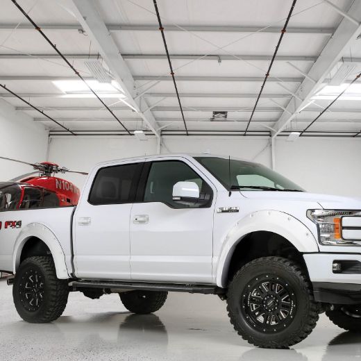 Picture of F-150 Color-Matched Fender Flares 18-Pres F-150 Oxford White Set of 4 Smittybilt