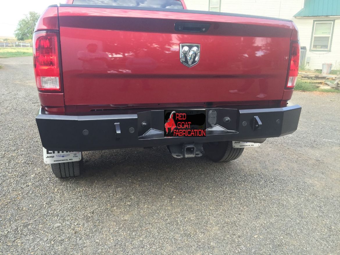 Picture of 10-18 Dodge Rear Bumper No lights