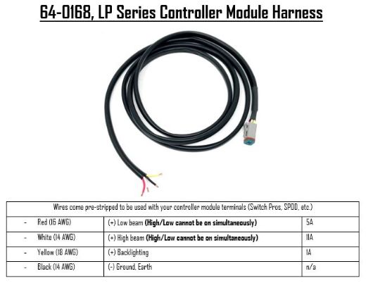 Picture of Controller Module Harness LP-Series Baja Designs