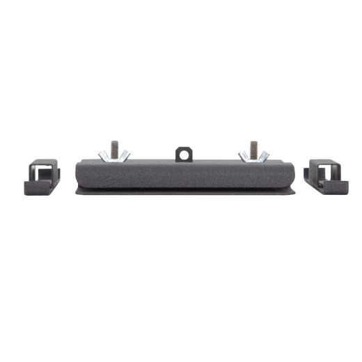 Picture of Axe And Shovel Mount w/Adapter Brackets For Roof Racks Accepts Padlock Black Smittybilt