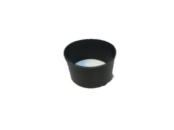 Silicone hose coupler 4.25 inch ID 3 ply poly 2.75 inch long Black Roto-fab         