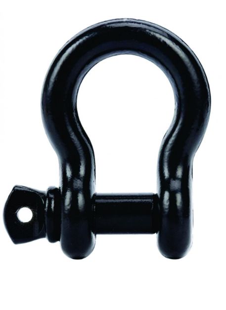 Picture of 3/4 Inch Winch Shackle With A 7/8 Inch Pin Black Hammerhead Armor