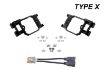 Picture of SS3 Type X Fog Light Mounting Kit Diode Dynamics
