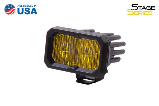 Picture of Stage Series C2 2 Inch LED Pod Sport Yellow Fog Standard ABL Diode Dynamics