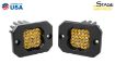 Picture of Stage Series C1 LED Pod Sport Yellow Flood Flush ABL Pair Diode Dynamics