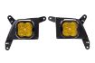 Picture of SS3 LED Fog Light Kit for 2020-2021 Chevrolet Silverado HD 2500/3500 Yellow SAE/DOT Fog Max w/ Backlight Diode Dynamics