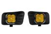 Picture of SS3 LED Fog Light Kit for 2010-2018 Ram 2500/3500 Yellow SAE Fog Max w/ Backlight Diode Dynamics