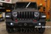 Picture of SS3 LED Fog Light Kit for 2020-2021 Jeep Gladiator White SAE/DOT Driving Sport w/ Backlight Type MR Bracket Kit Diode Dynamics