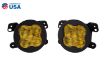 Picture of SS3 LED Fog Light Kit for 2014-2017 Jeep Cherokee Yellow SAE Fog Max w/ Backlight Type M Bracket Kit Diode Dynamics