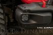 Picture of SS3 LED Fog Light Kit for 2020-2021 Jeep Gladiator White SAE Fog Max w/ Backlight Type M Bracket Kit Diode Dynamics