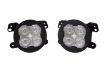 Picture of SS3 LED Fog Light Kit for 2014-2017 Jeep Cherokee White SAE Fog Pro w/ Backlight Type M Bracket Kit Diode Dynamics