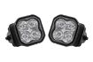 Picture of SS3 LED Fog Light Kit for 2017-2021 Ford Super Duty Yellow SAE Fog Pro w/ Backlight Diode Dynamics