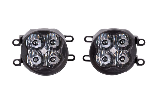 Picture of SS3 LED Fog Light Kit for 2012-2015 Toyota Tacoma White SAE/DOT Driving Pro w/ Backlight Diode Dynamics