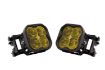 Picture of SS3 LED Fog Light Kit for 2008-2009 Subaru Legacy Yellow SAE Fog Max w/ Backlight Diode Dynamics