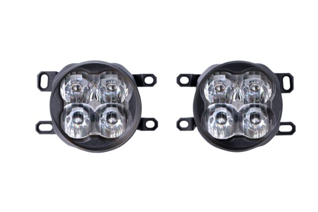 Picture of SS3 LED Fog Light Kit for 2013-2015 Lexus IS350C, White SAE/DOT Driving Sport with Backlight