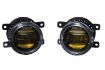 Picture of Elite Series Fog Lamps for 2012-2014 Acura TL Pair Yellow 3000K Diode Dynamics