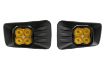 Picture of SS3 LED Fog Light Kit for 2007-2013 Chevrolet Avalanche Z71, Yellow SAE/DOT Fog Pro with Backlight Diode Dynamics