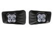 Picture of SS3 LED Fog Light Kit for 2007-2014 Chevrolet Suburban Z71, White SAE/DOT Driving Pro with Backlight Diode Dynamics