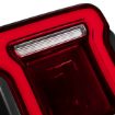 Picture of 2018-2022 Jeep Wrangler LED Tail Lights Red Pair Form Lighting