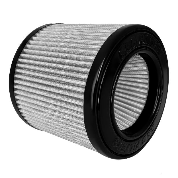 Picture of S&B OEM Replacement Filter Dry Extendable For the 21-22 Ford Bronco 2.3L, 2.7L White