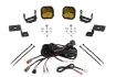 Picture of Stage Series Backlit Ditch Light Kit for 2021-2022 Ford F-150, SS3 Pro Yellow Combo Diode Dynamics