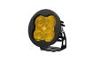 Picture of SS3 LED Pod Max Yellow SAE Fog Round Single Diode Dynamics