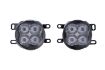 Picture of SS3 LED Fog Light Kit for 2018-2020 Toyota Sienna, White SAE Fog Pro with Backlight Diode Dynamics