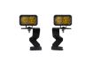 Picture of Stage Series Ditch Light Kit for 2022 Toyota Tundra C2 Sport Diode Dymanics Yellow Combo Diode Dymanics