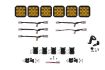 Picture of SS5 Pro Universal CrossLink 8-Pod Lightbar Yellow Combo Diode Dynamics