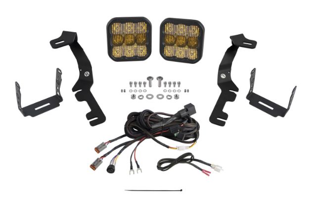 Picture of Stage Series Ditch Light Kit for 2019-Present Ram, SS5 Sport Yellow Combo Diode Dynamics