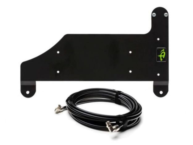 Picture of Jeep JL Air Compressor Bracket And Hardware For 18-20 Wrangler JL Under Pass Seat for ARB Dual Air Air Compressor Black UP Down Air