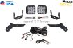 Picture of SS5 Bumper LED Pod Light Kit for 2017-2020 Ford Raptor Pro White Combo Diode Dynamics