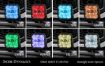Picture of SS5 Bumper LED Pod Light Kit for 2017-2020 Ford Raptor Sport White Combo Diode Dynamics